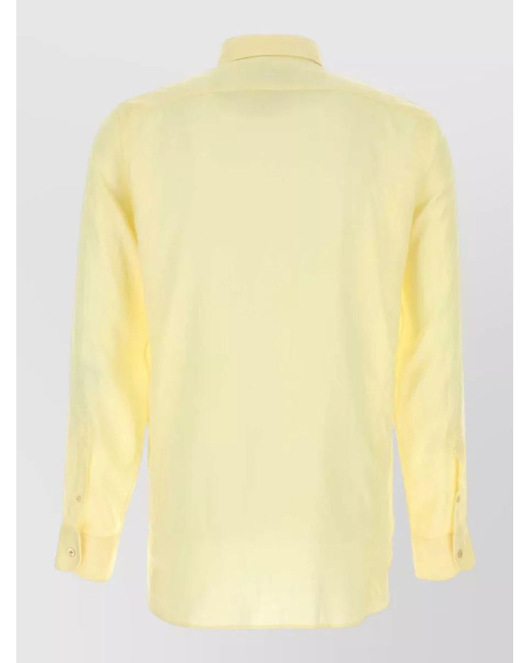 Tom Ford Yellow Lyocell Shirt for men