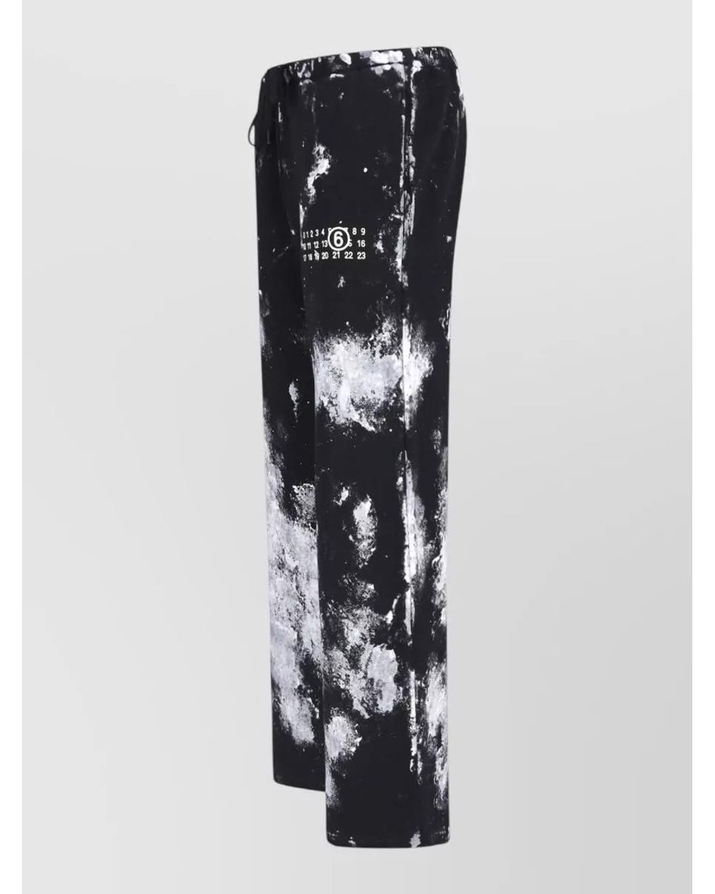 MM6 by Maison Margiela Multicolor Straight Cotton Trousers