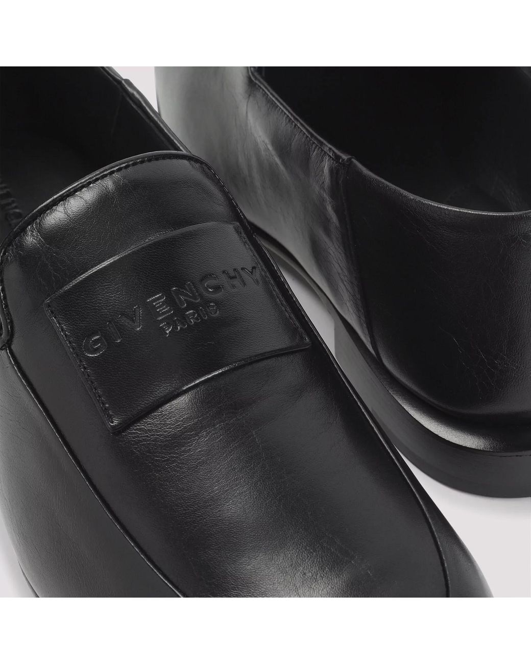 Givenchy Black Lamb Leather Loafers for men