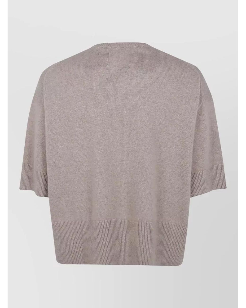 Extreme Cashmere Gray Cashmere Sweater for men