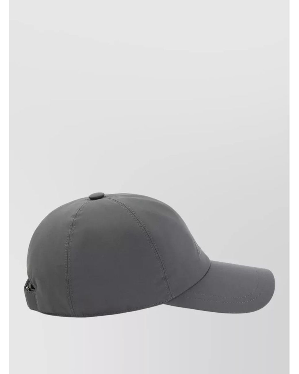 Brioni Gray Baseball Cap for men