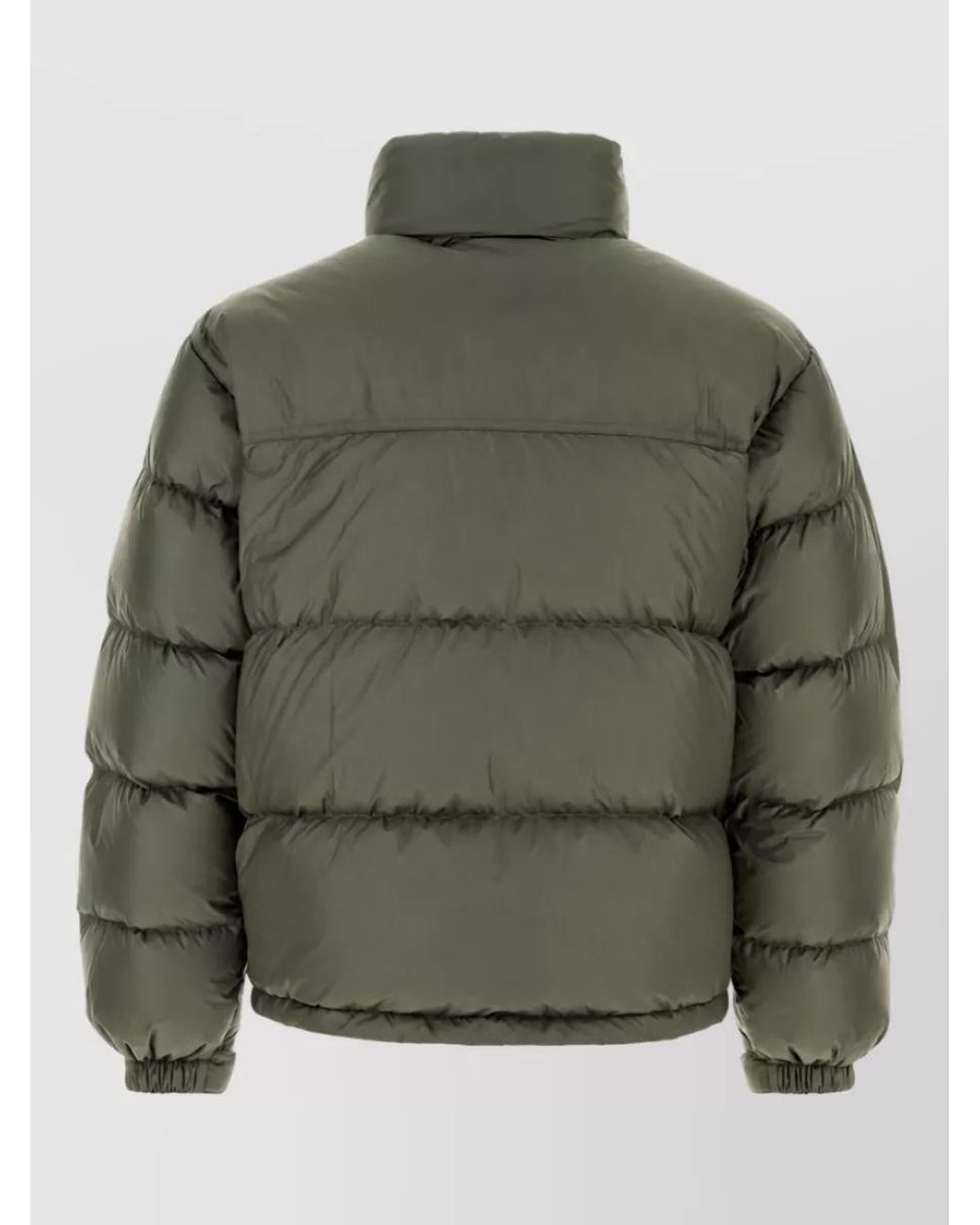 Burberry Green Down Puffer Coat for men