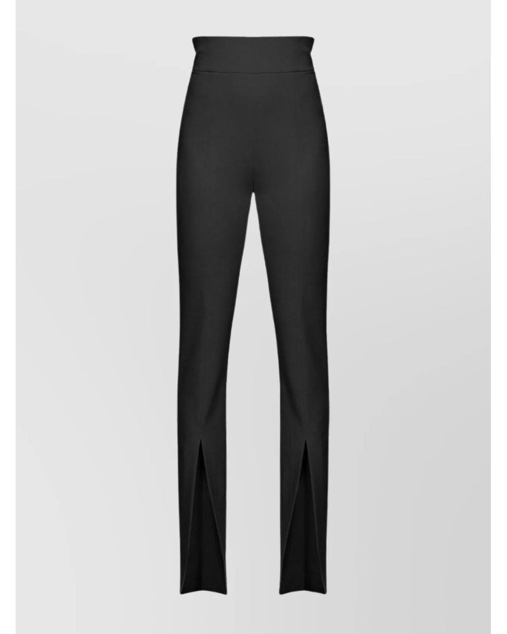 Pinko Black High-Rise Trousers