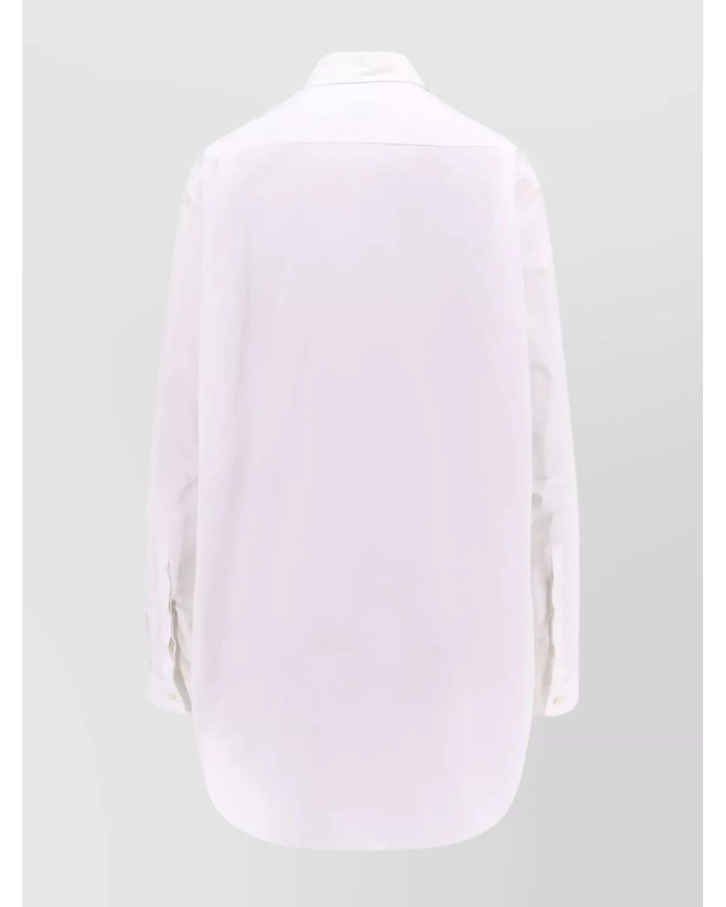 Moncler Genius White Cotton Long-Sleeve Shirt