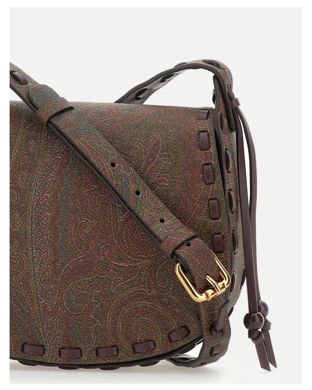 Etro Brown Arnica Small Crossbody Bag