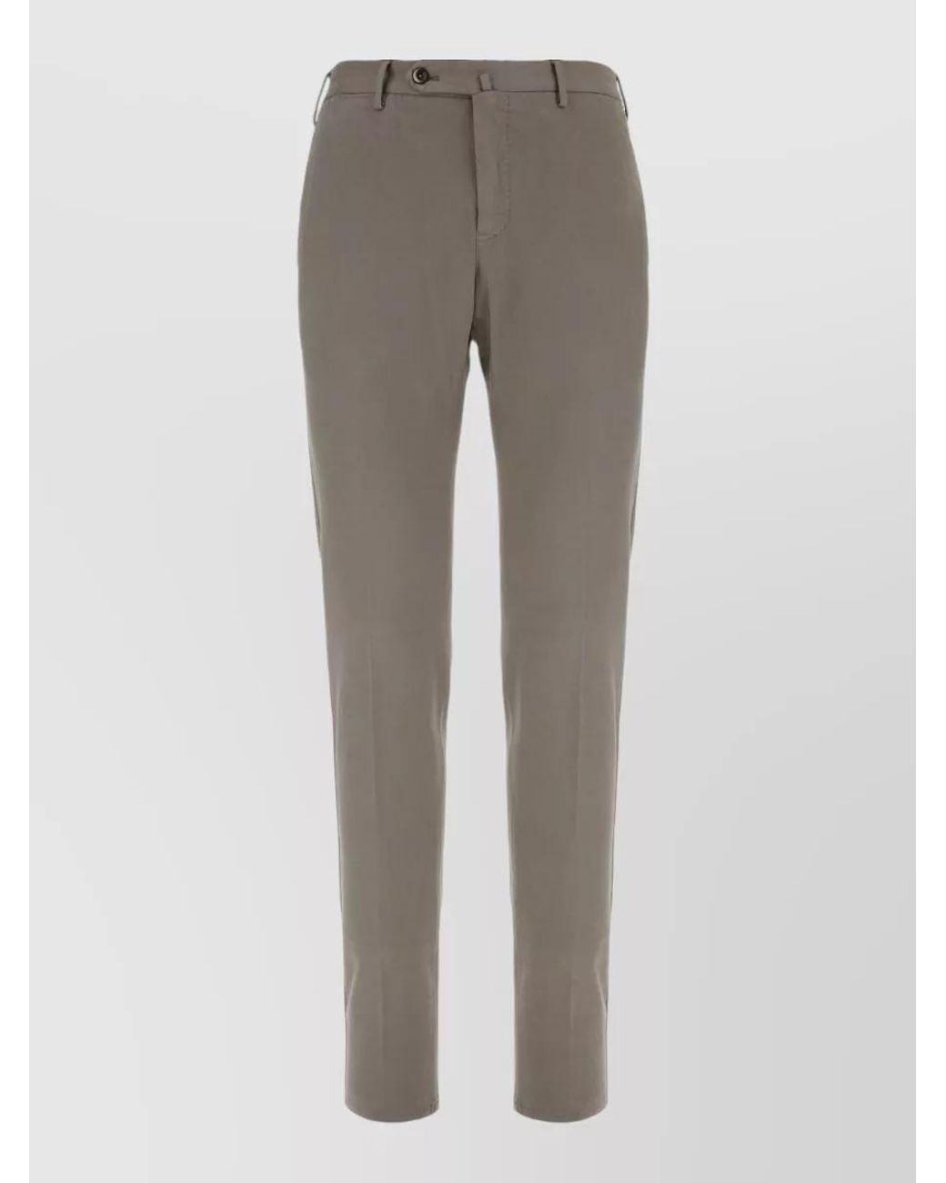 PT Torino Gray Chino Pants for men