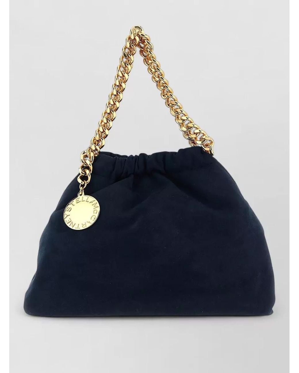 Stella McCartney Blue Falabella Mini Clutch Bag