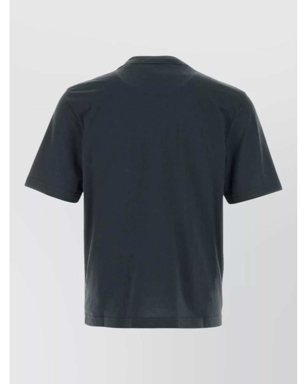 Gucci Blue Logo Print Jersey T-Shirt for men