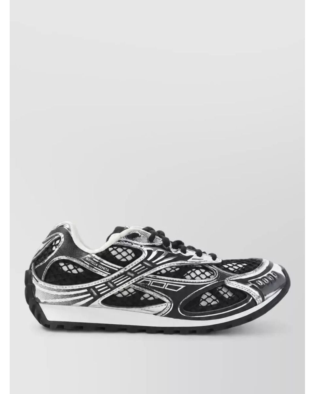 Bottega Veneta Multicolor Mesh Low-Top Sneakers