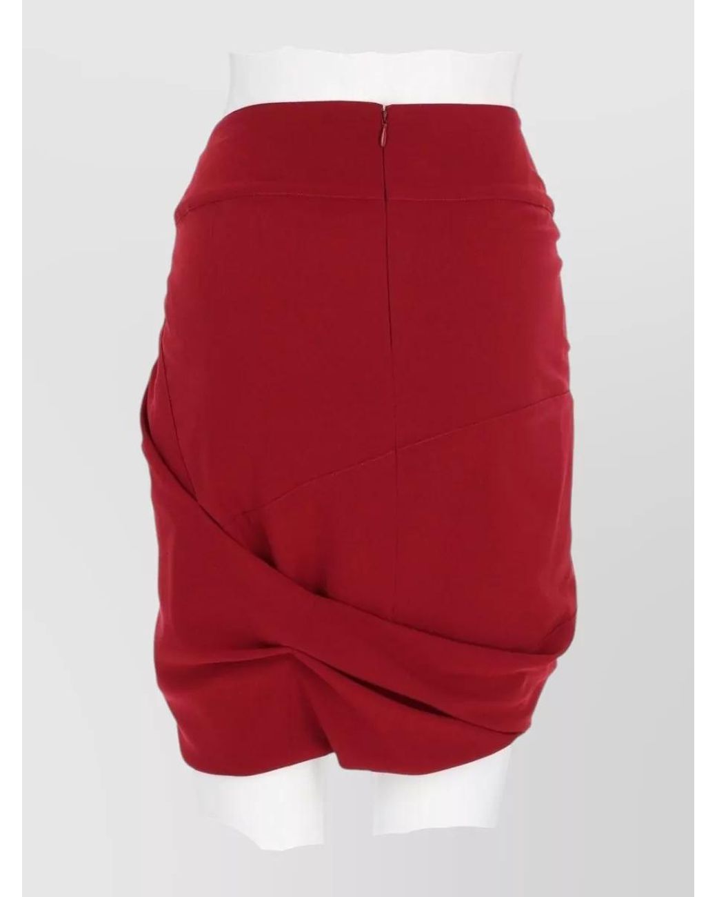 Isabel Marant Red Wrap Skirt