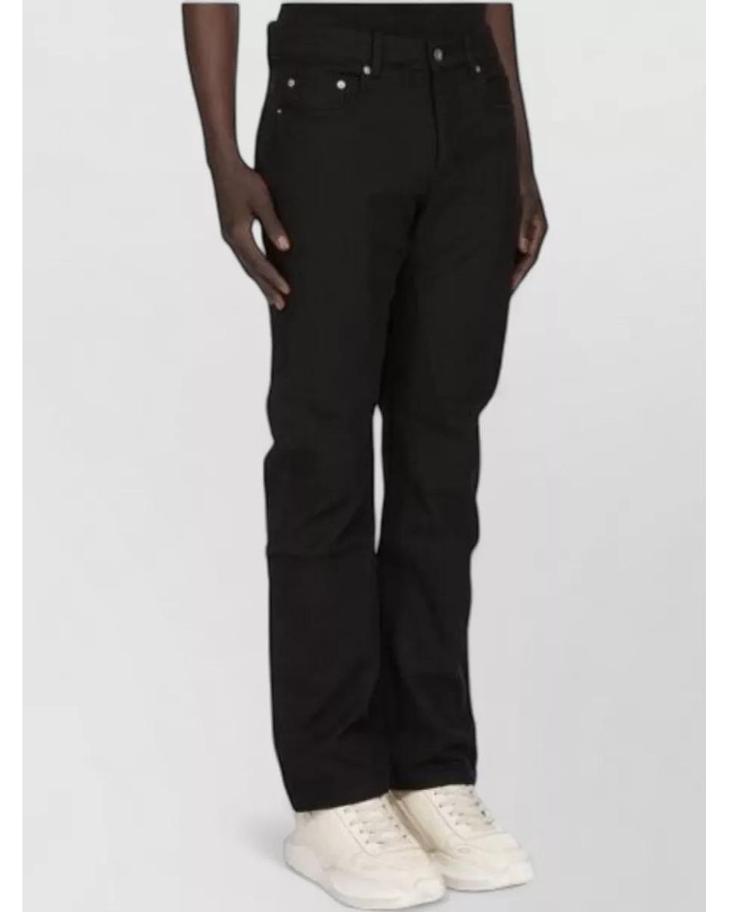 Rick Owens Black Denim Jeans for men