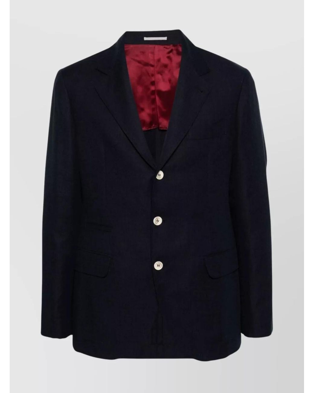 Brunello Cucinelli Blue Blazer for men