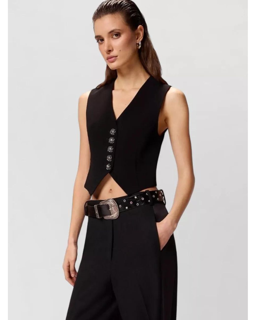 Pinko Black Tank Top