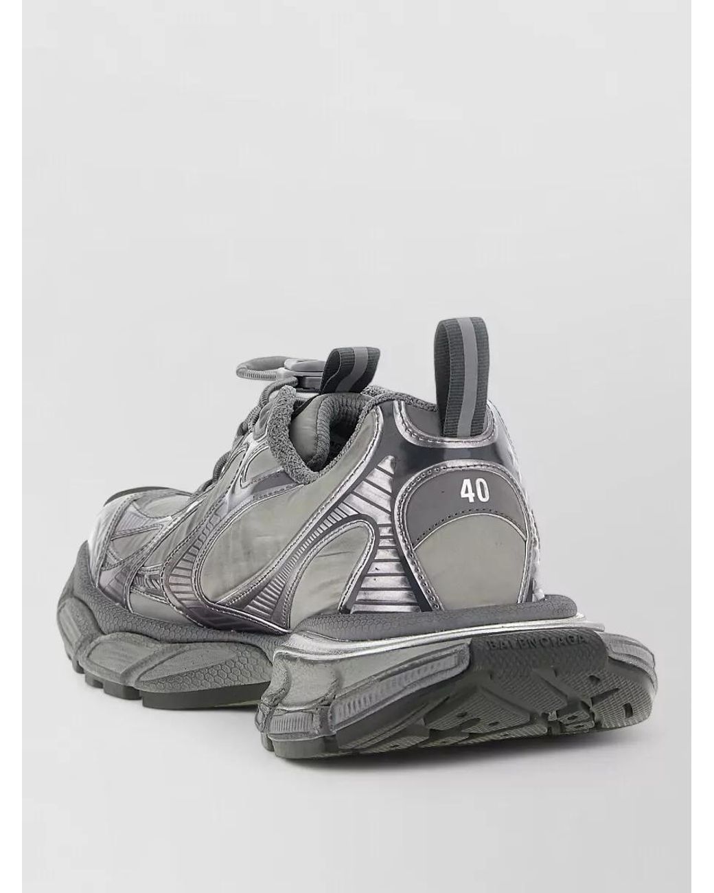 Balenciaga Gray 3Xl Low-Top Sneakers for men