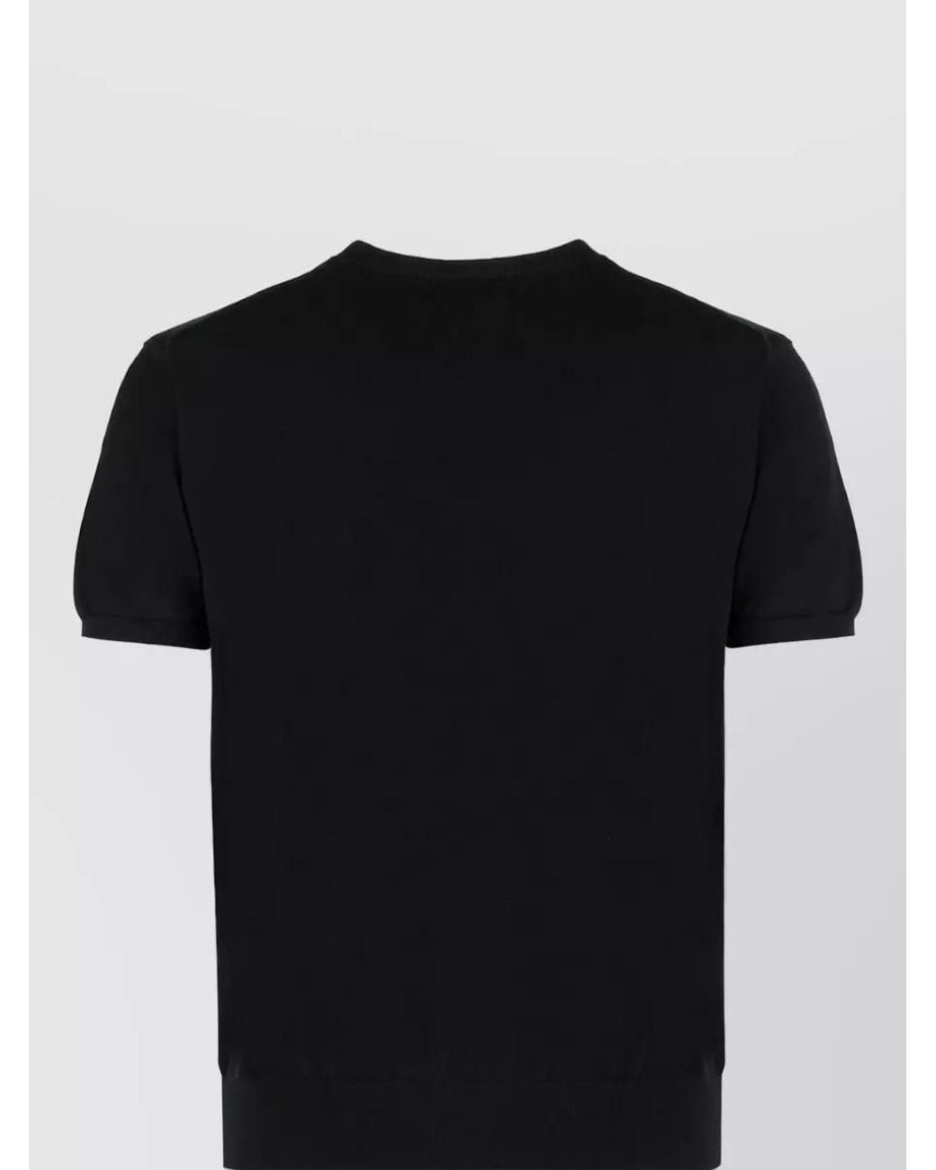 Polo Ralph Lauren Black Short-Sleeve Crew-Neck Top