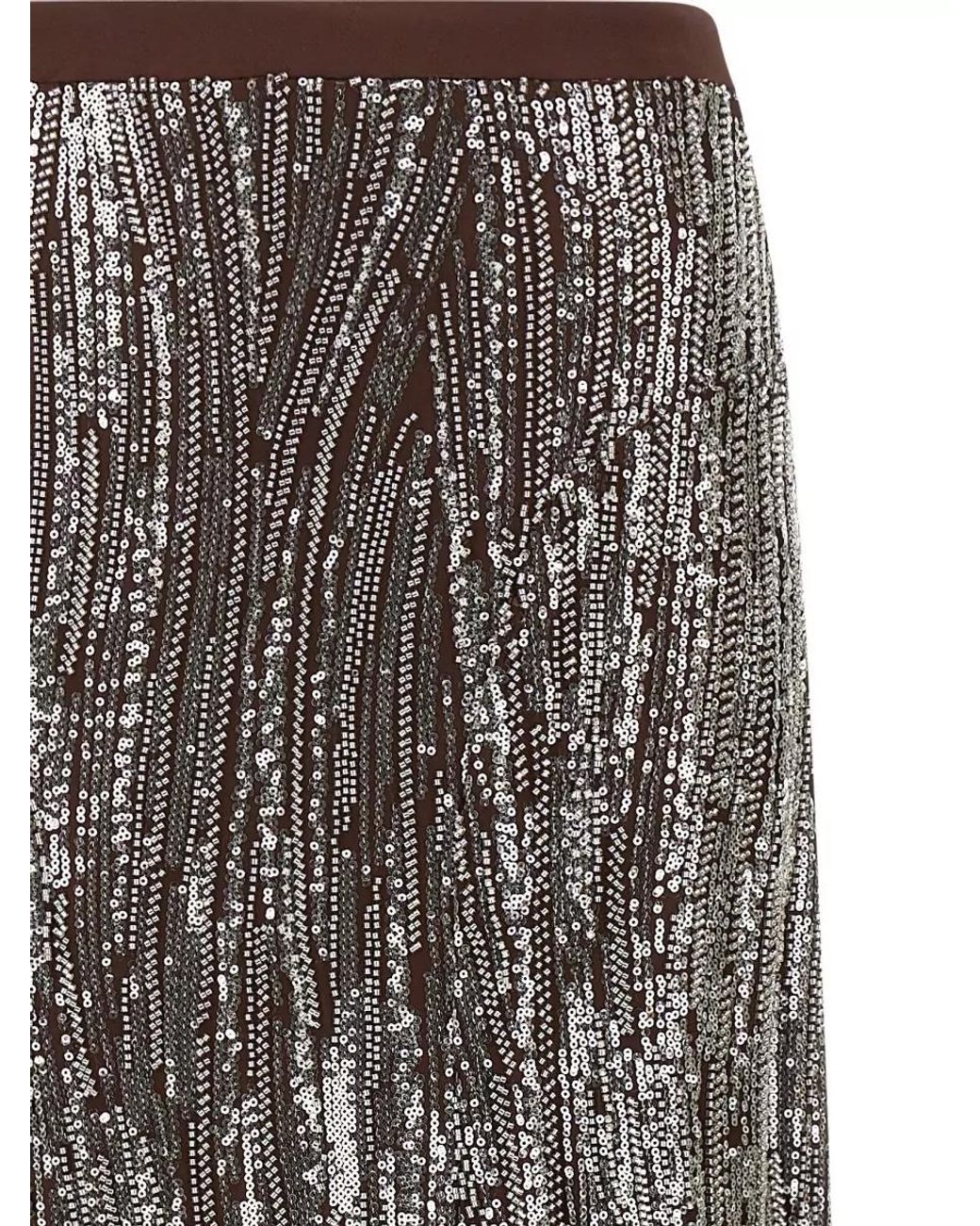 Rabanne Gray Embellished Maxi Skirt