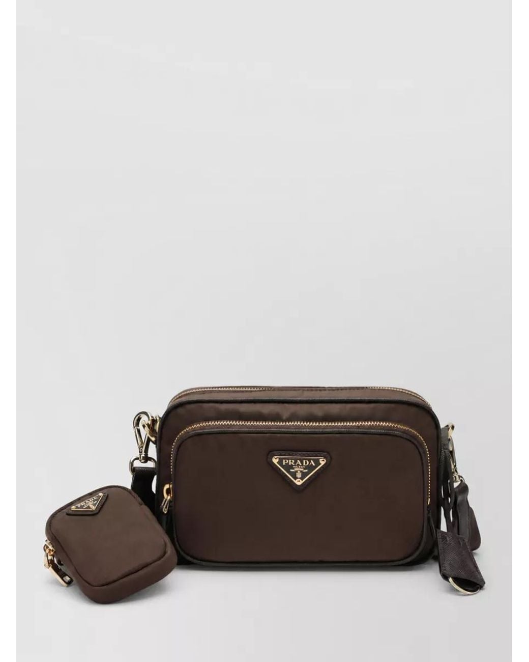 Prada Brown Re-Edition Cross-Body Bag