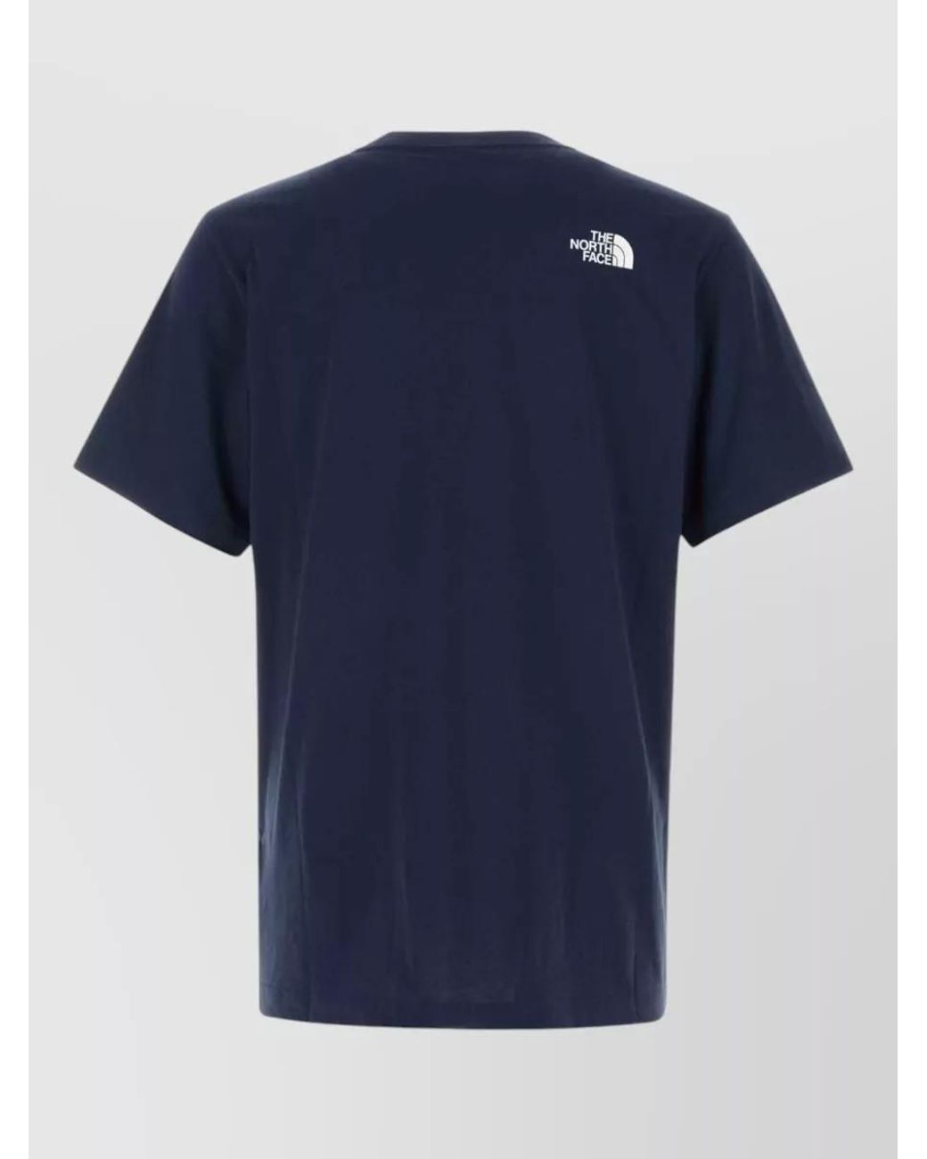 The North Face Blue Cotton Blend T-Shirt for men