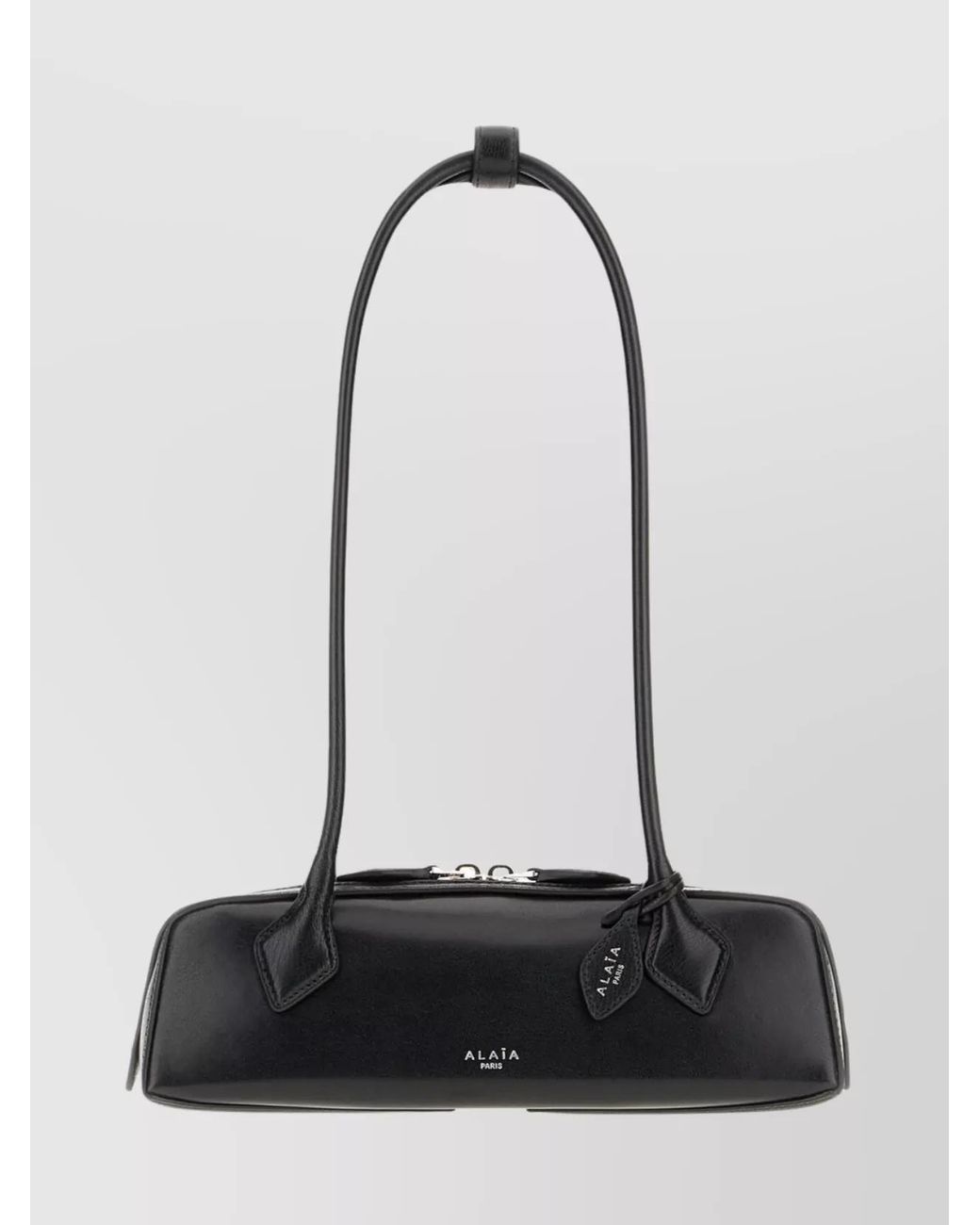 Alaïa Black Leather Le Teckel Small Shoulder Bag