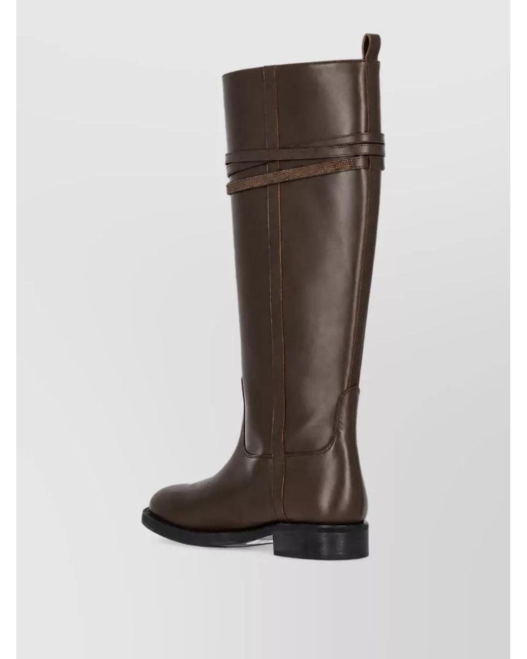 Fabiana Filippi Brown Leather Ankle Boots