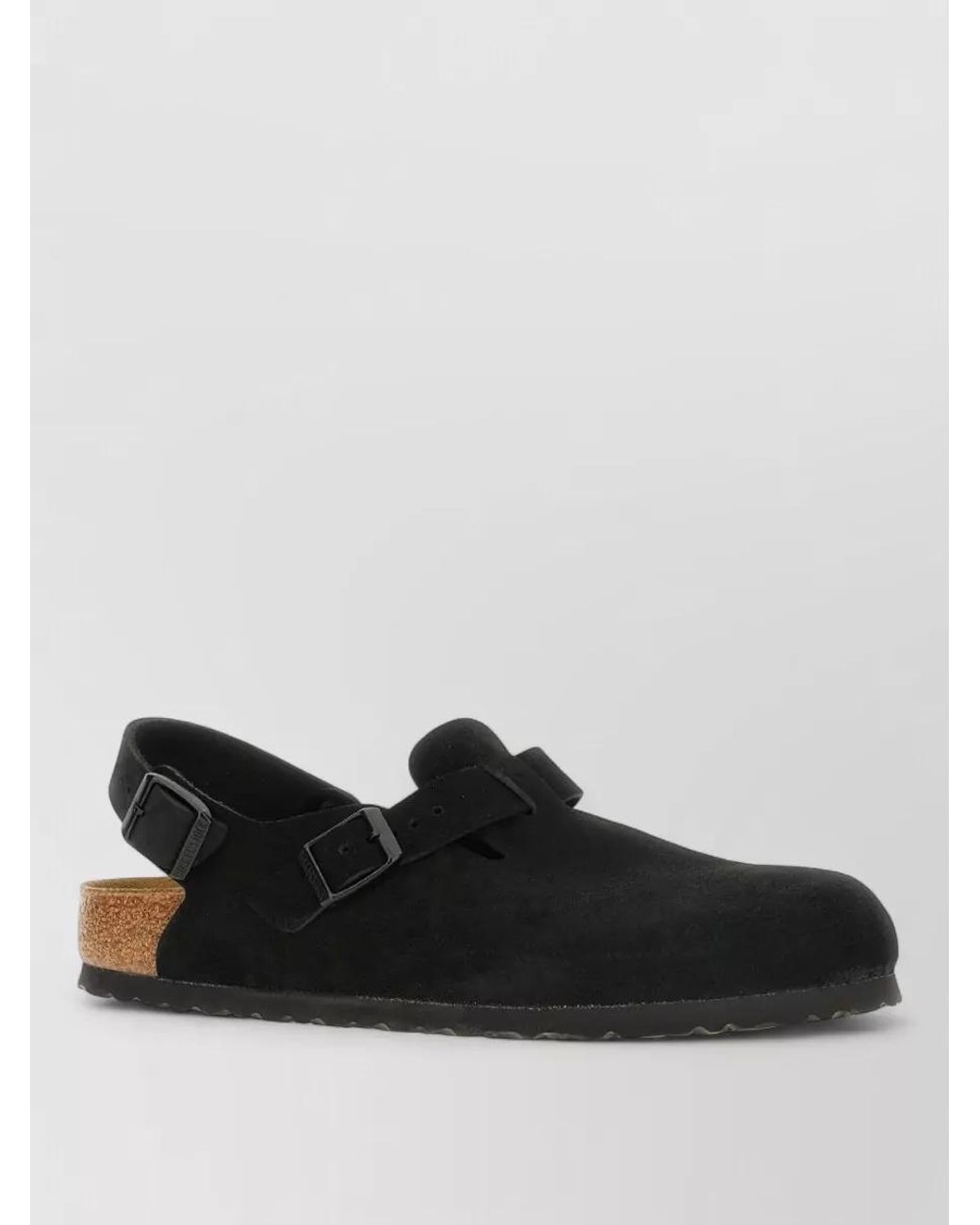 Birkenstock Black Suede Leather Loafers