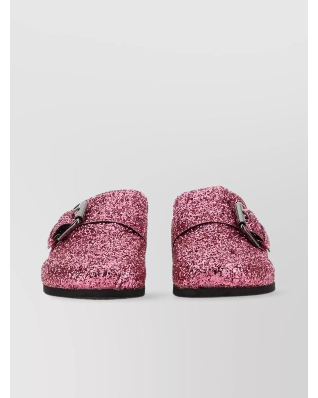 Philosophy Pink Glitter Sandals