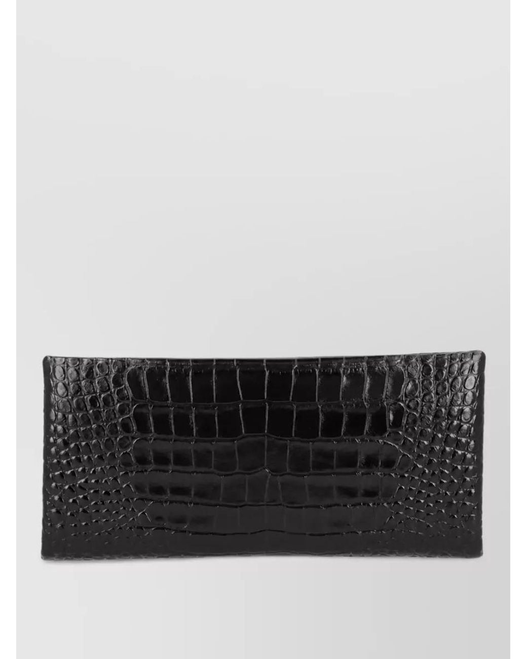 Tom Ford Black Na Leather Clutch Bag