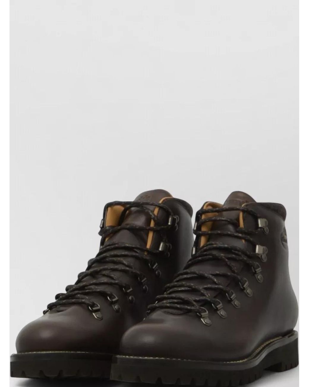 Church's Black Leather Lace-Up Boots for men
