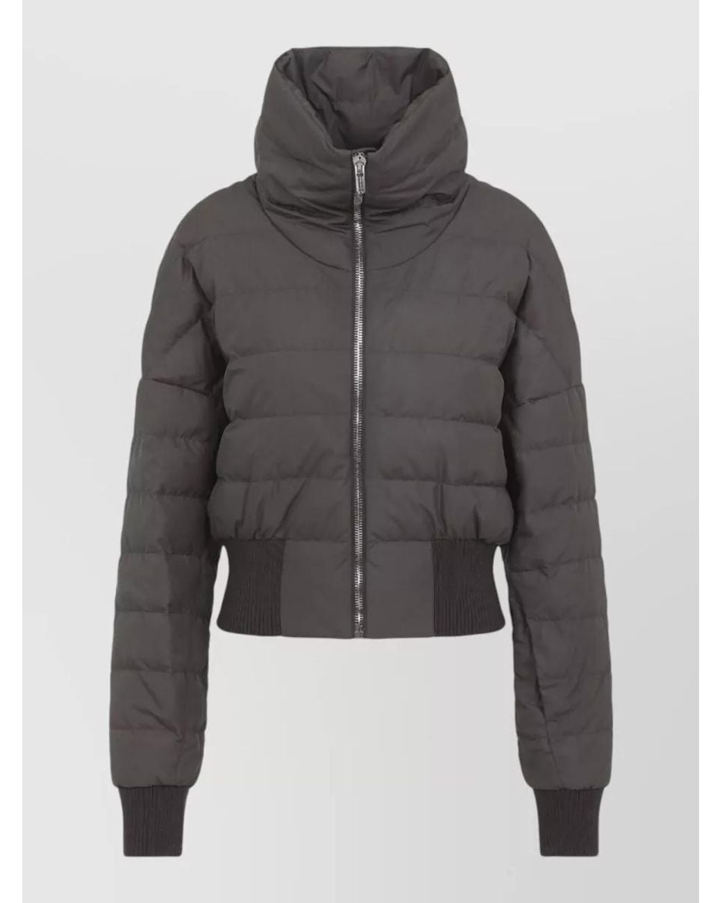 Moncler Gray Cropped Jacket