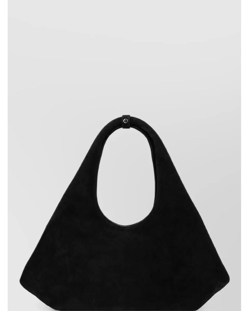 Coperni Black Leather Tote Bag