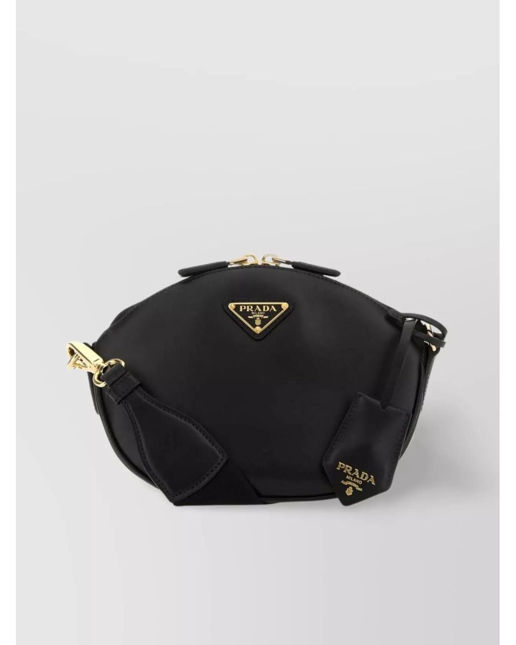 Prada Black Re-Edition Leather Shoulder Bag