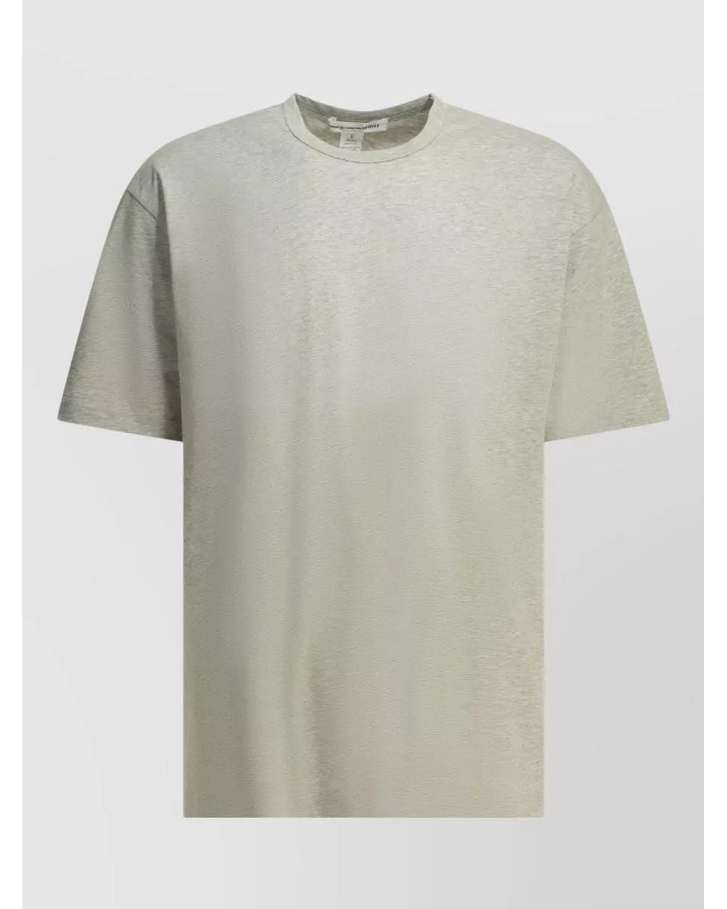Comme des Garçons Gray Oversized Short-Sleeve Crew-Neck T-Shirt for men