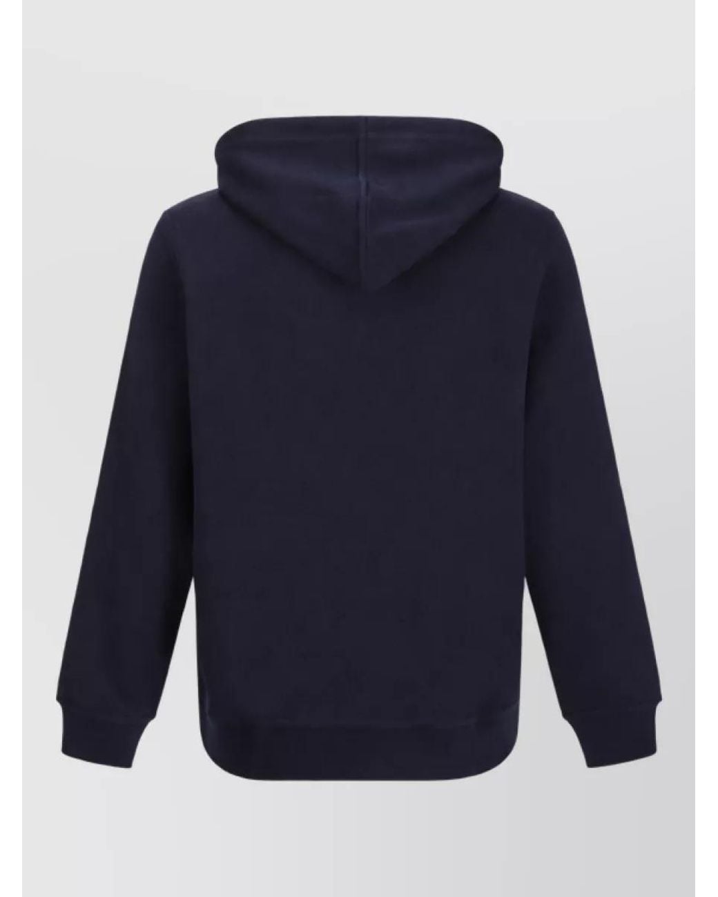 Brunello Cucinelli Blue Cotton Hooded Jacket for men