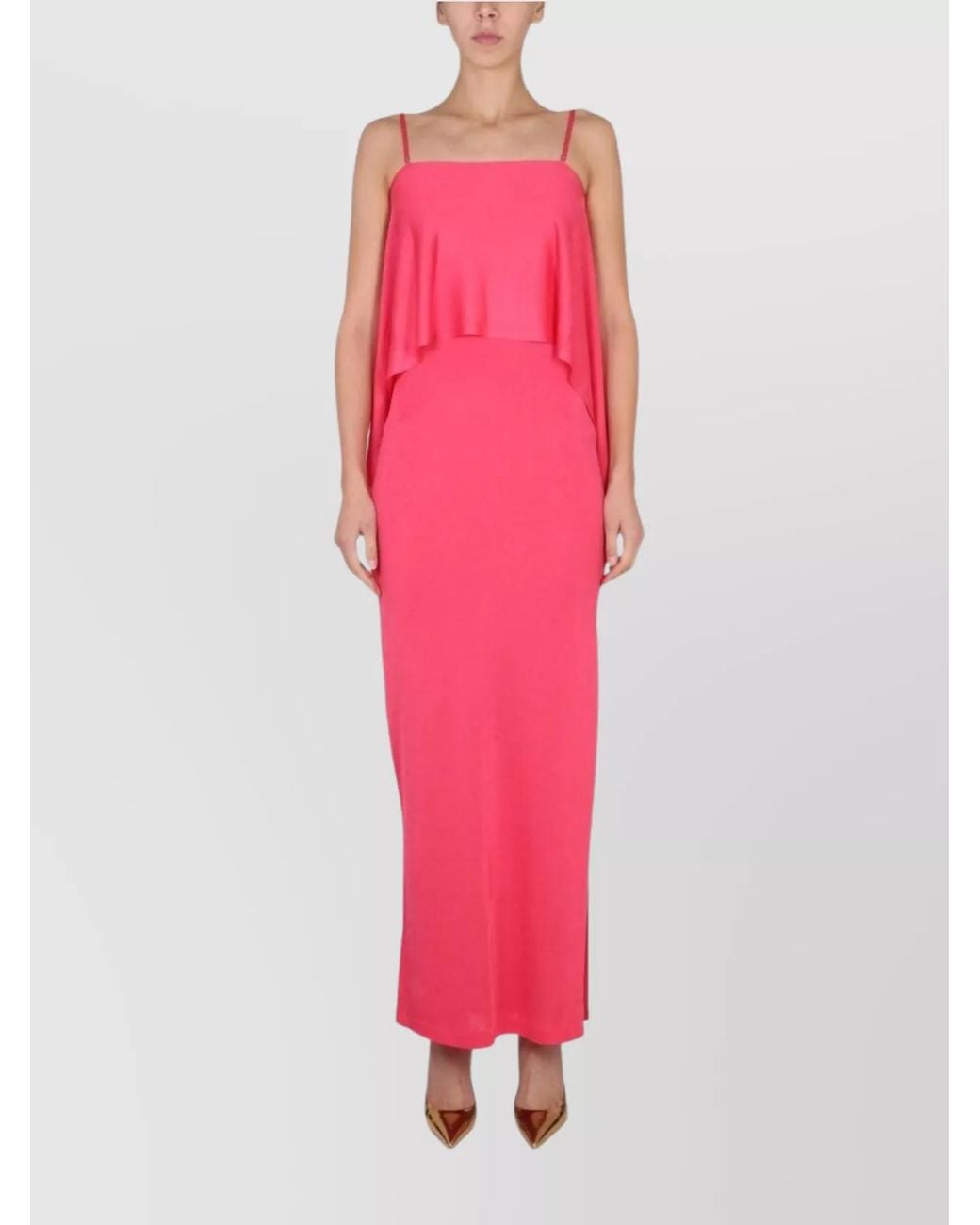 Tom Ford Pink Ruffled Mini Dress