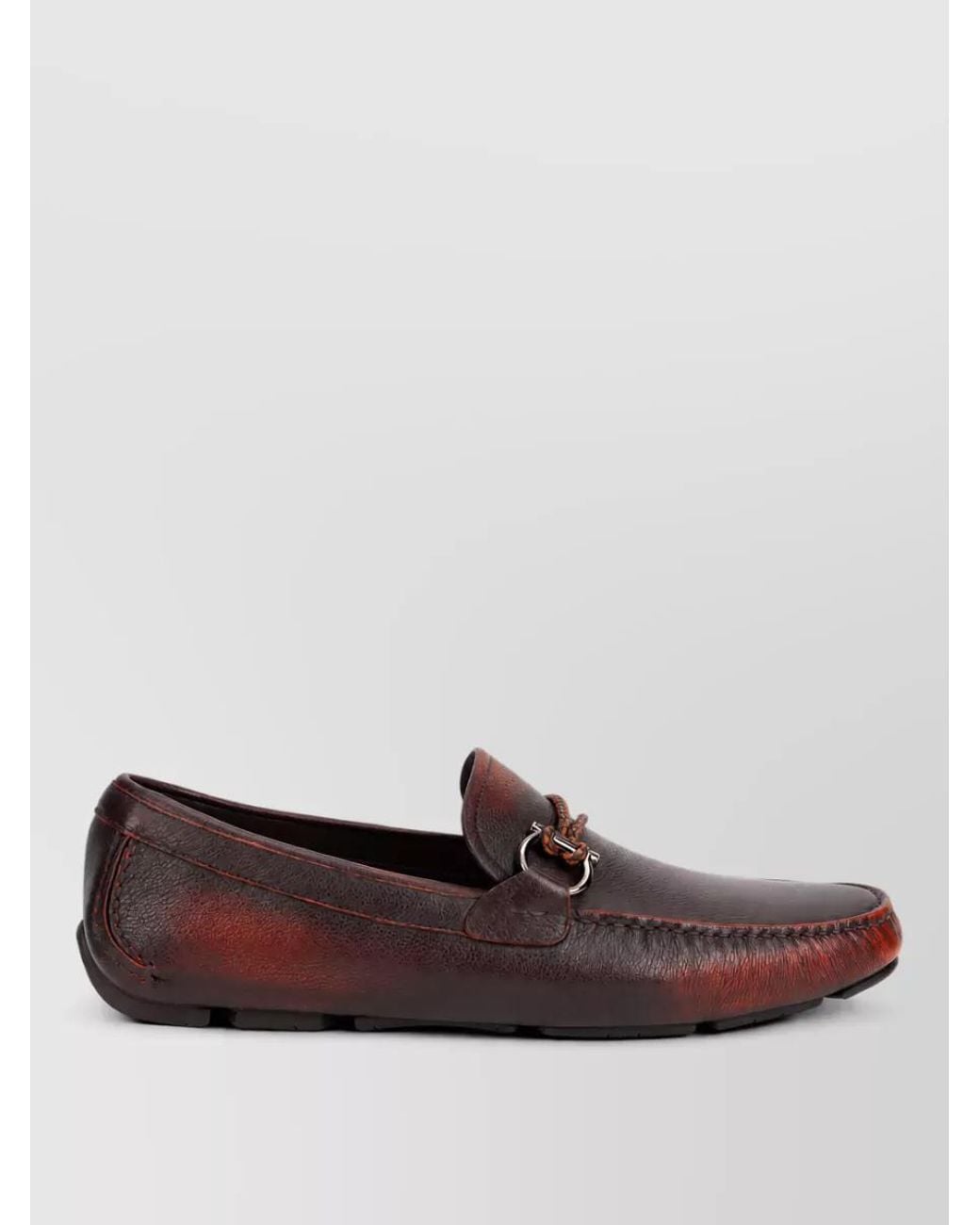Ferragamo Multicolor Leather Loafers for men