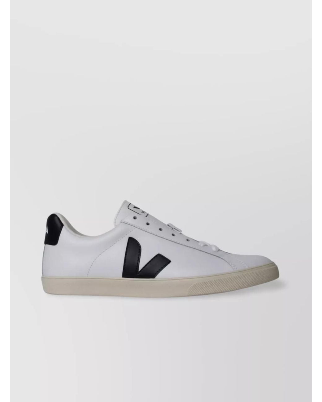 Veja Metallic Leather Low-Top Sneakers for men