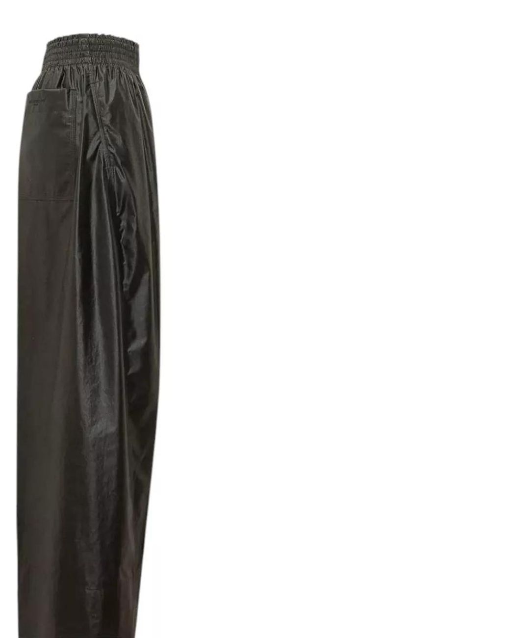 Givenchy Gray Wide Leg Elasticated Waist Trousers