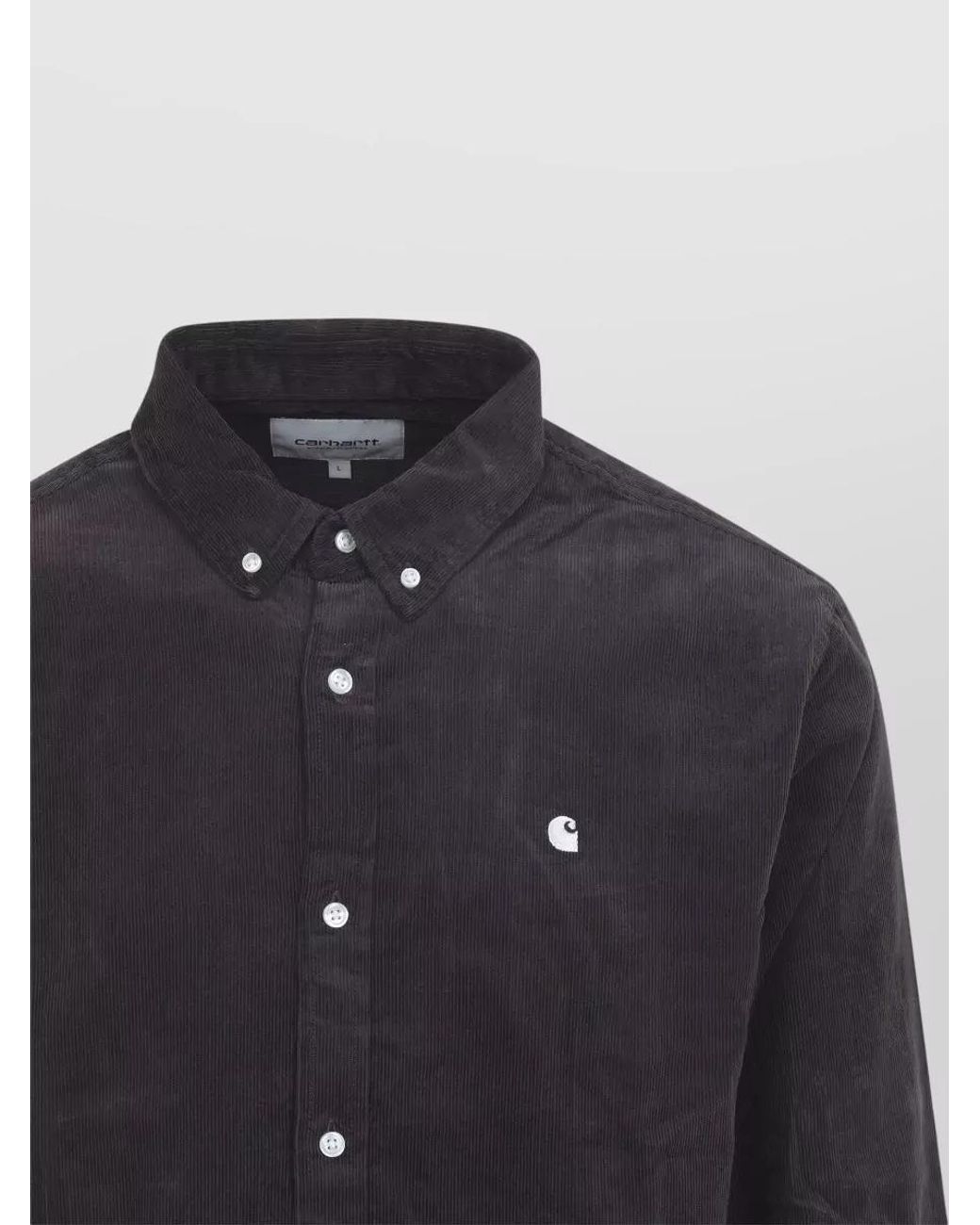 Carhartt Blue Madison Fine Cord Shirt for men