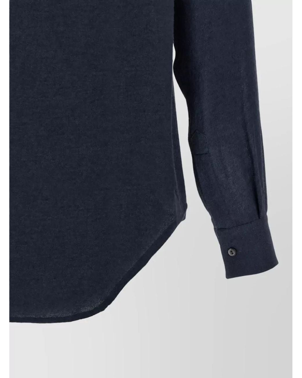 Xacus Blue Marta Long-Sleeve Shirt