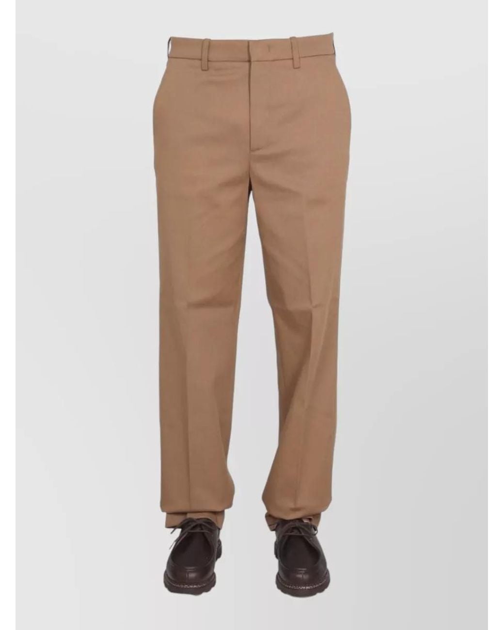 Department 5 Natural Cotton Straight-Leg Trousers for men