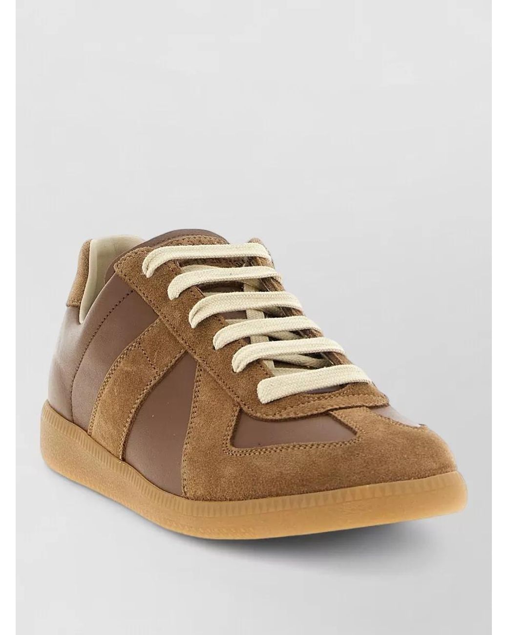 Maison Margiela Multicolor Leather Low-Top Sneakers for men