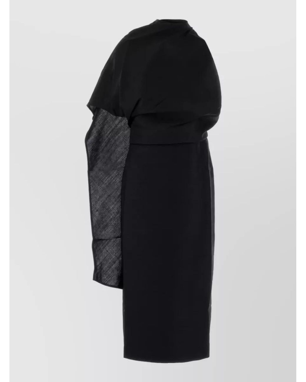 Rohe Black Gabardine Dress