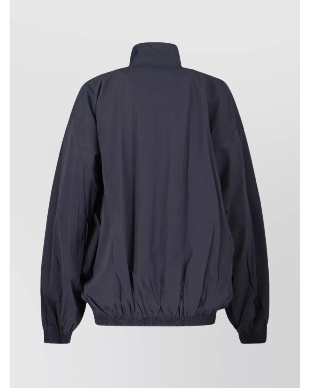 Balenciaga Blue Oversized Technical Bomber Jacket