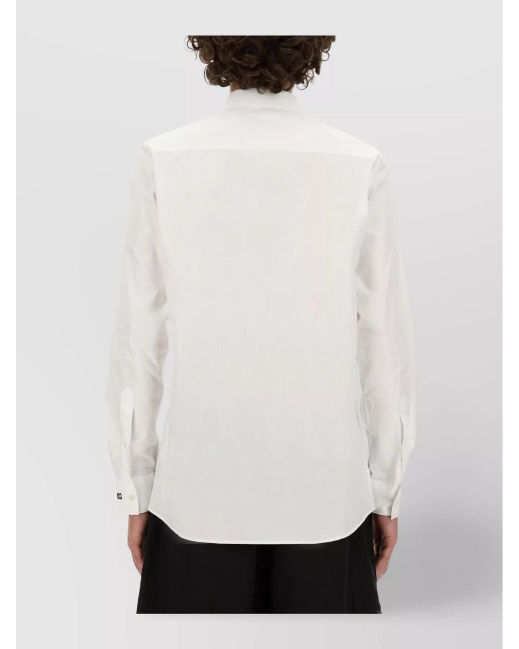 Moschino White Cotton Shirt for men