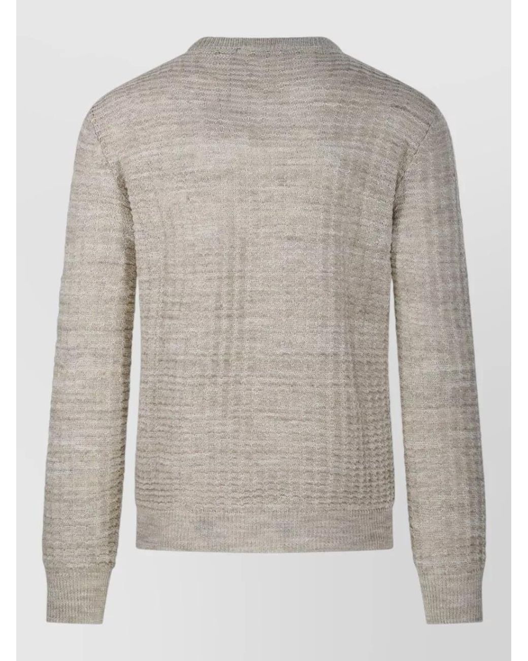 Roberto Collina Gray Fine-Knit Tank Top for men