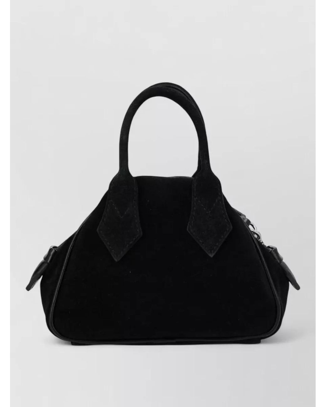 Vivienne Westwood Black Mini Yasmine Leather Mini Bag