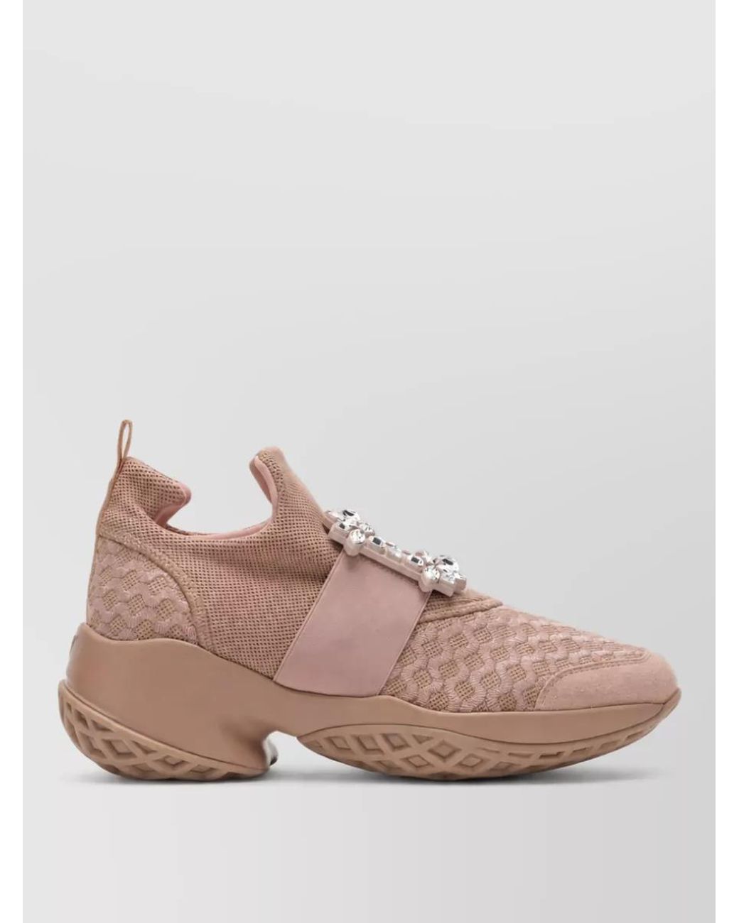 Roger Vivier Pink Slip-On Sneakers