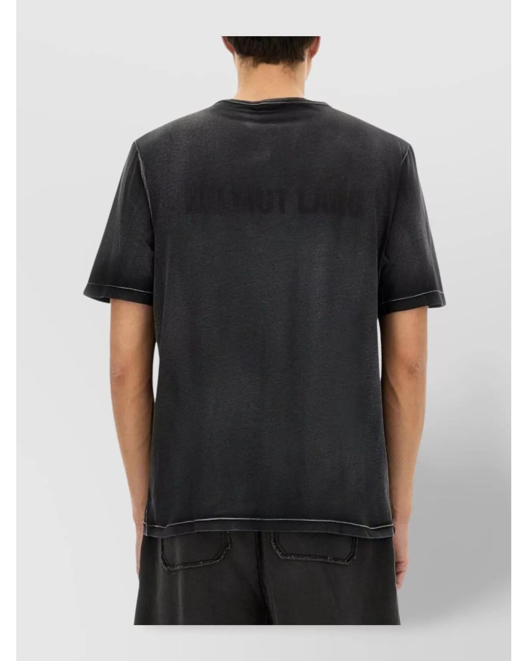 Helmut Lang Black Regular-Fit New York T-Shirt for men