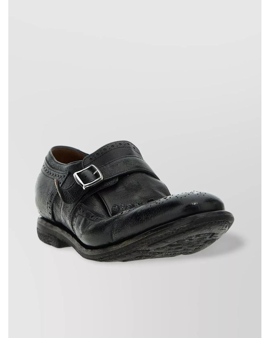Church's Black Leather Loafers for men