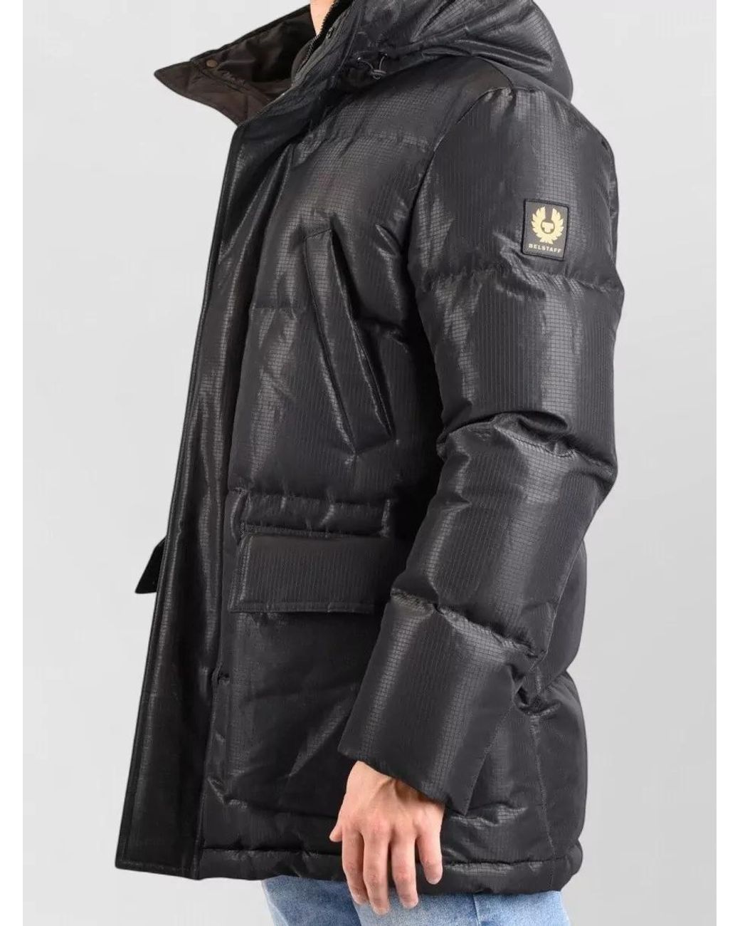 Belstaff Black Puffer Jacket for men